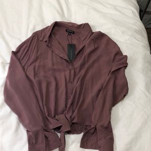 Mauve blouse